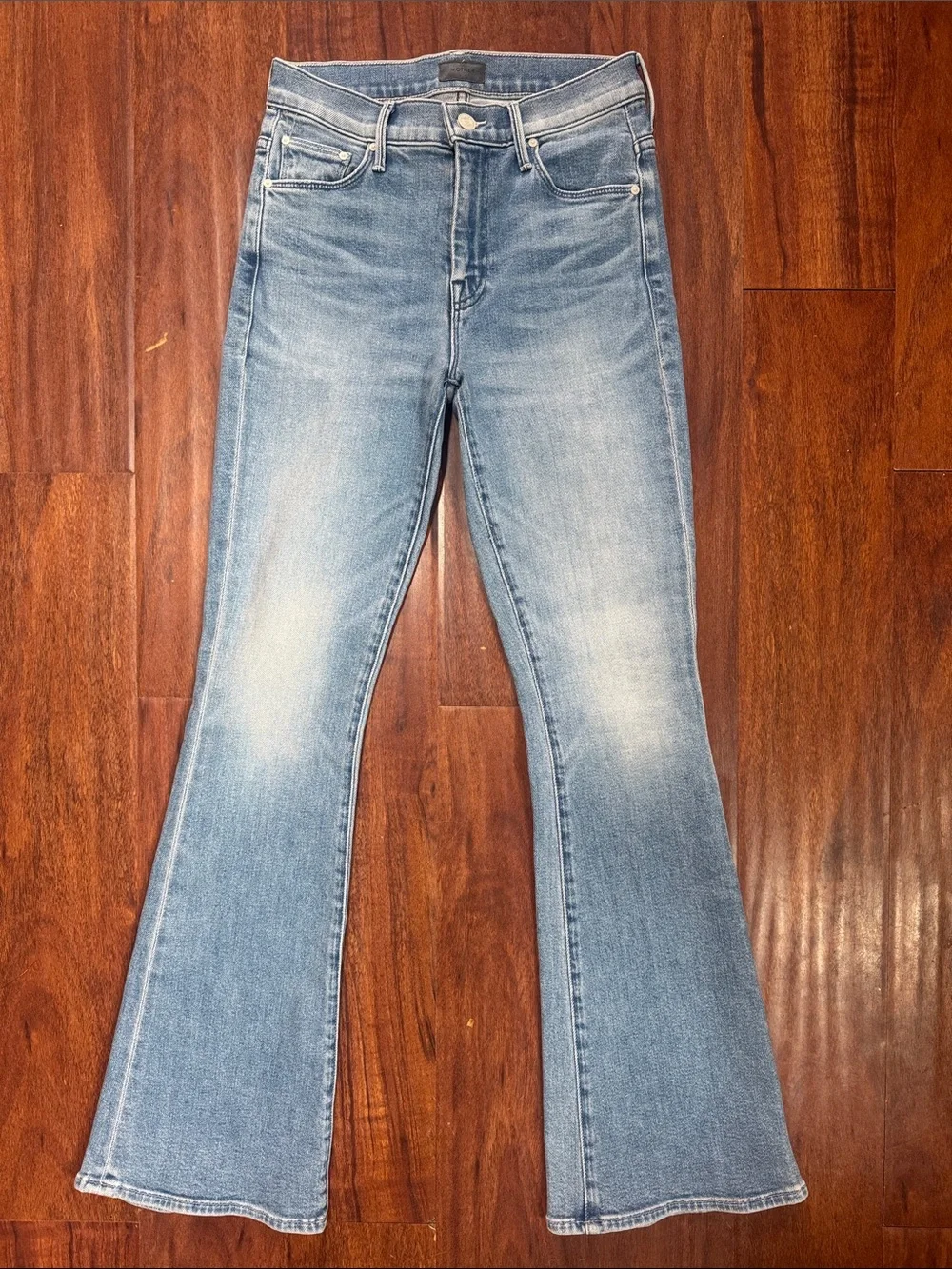 MOTHER New Sz 24 Light Blue Flare Jeans